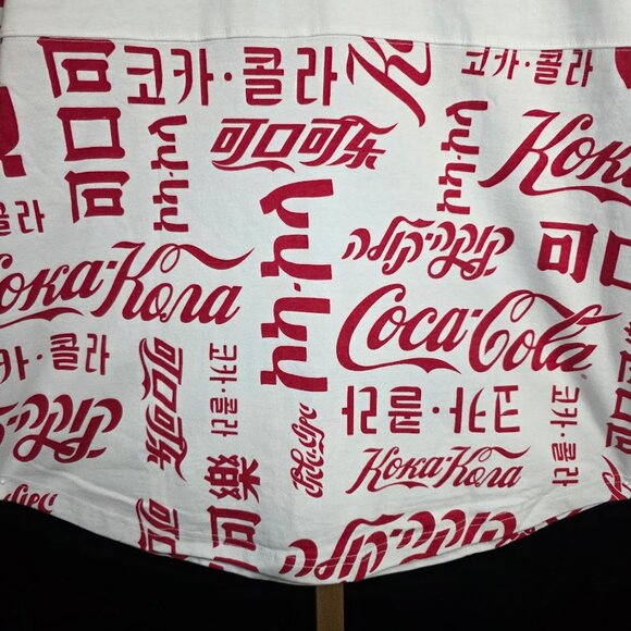NWT Coca-Cola® and Spirit Jersey® Languages Long Sleeve M - Picture 2 of 11